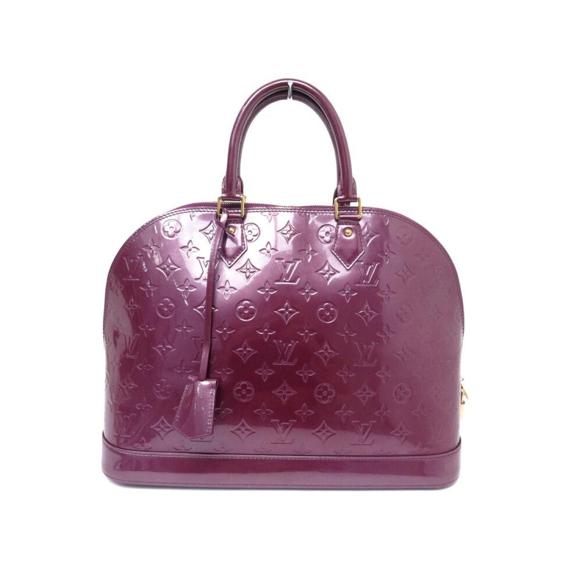 Alma patent leather handbag