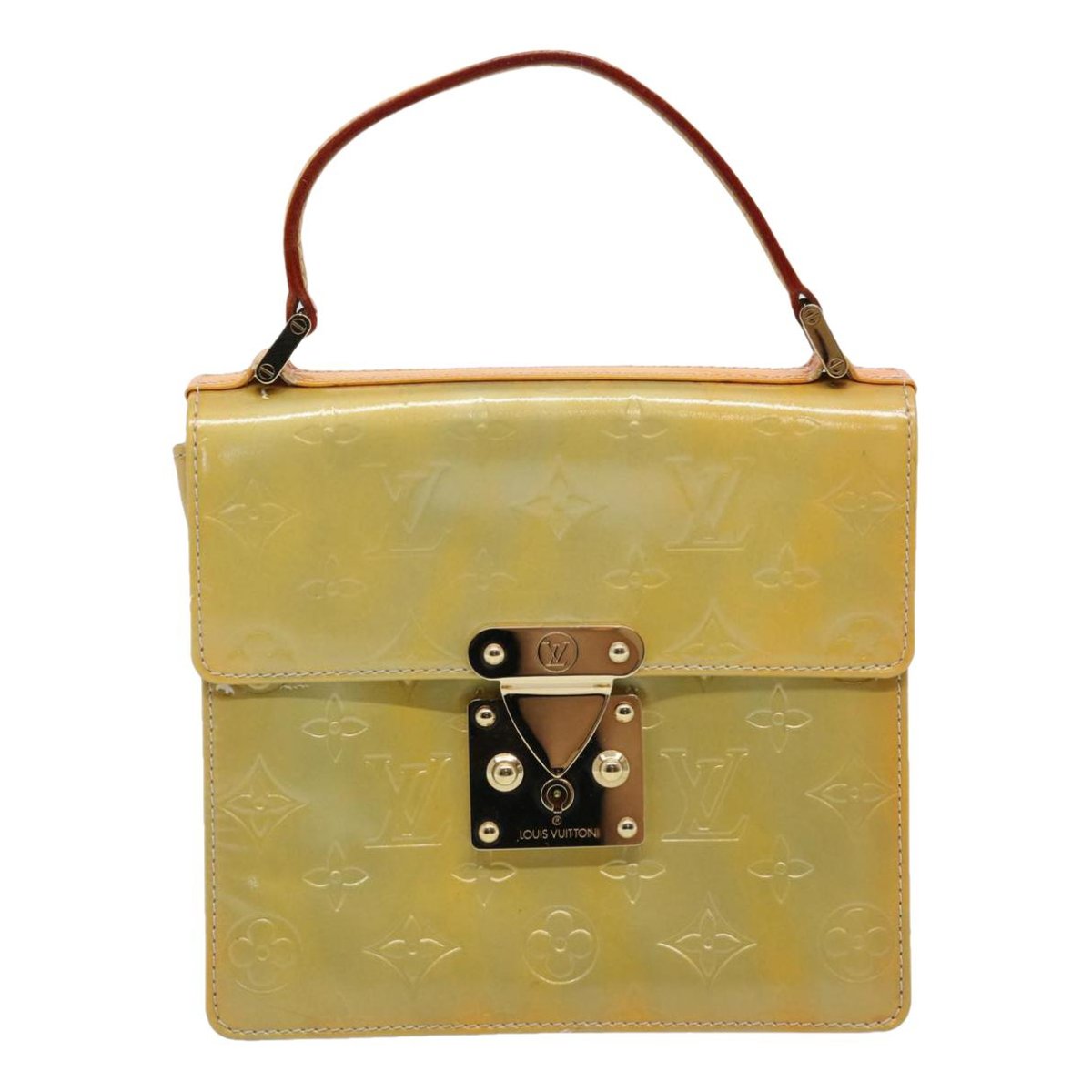 Spring street patent leather handbag