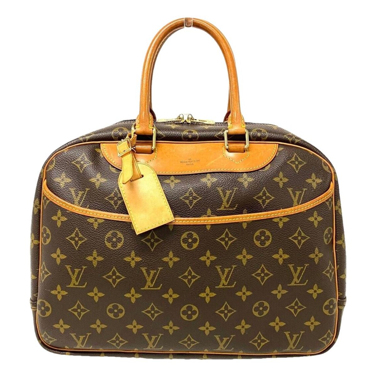 Deauville leather handbag