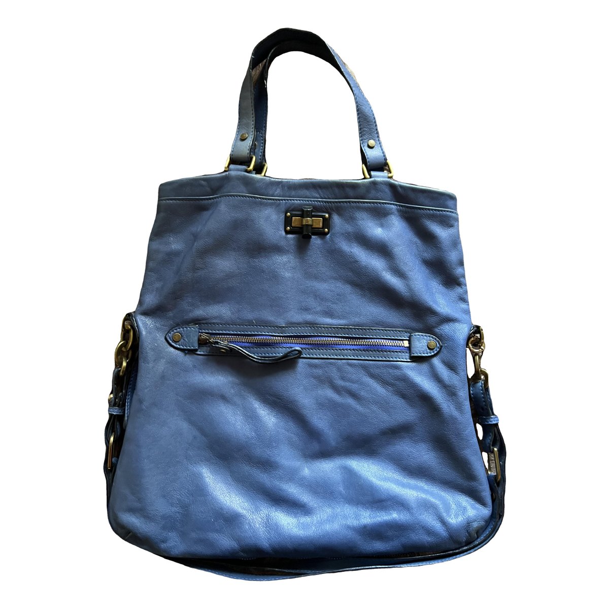 Happy leather handbag