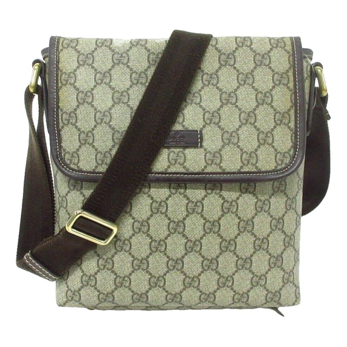 Ophidia GG Supreme leather handbag