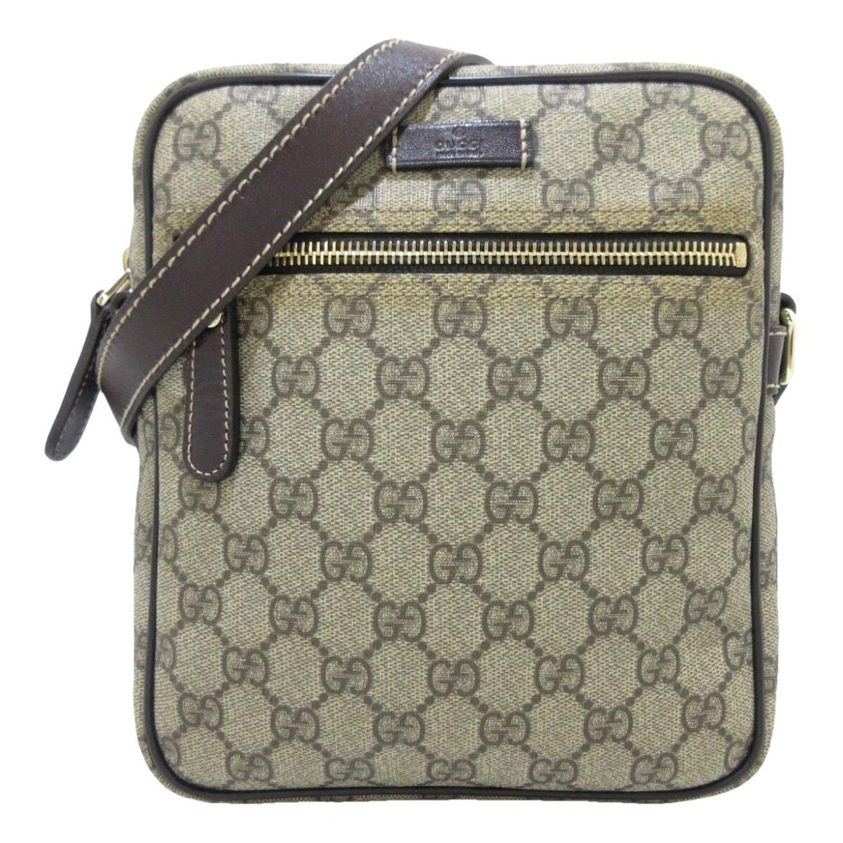 Ophidia GG Supreme leather handbag