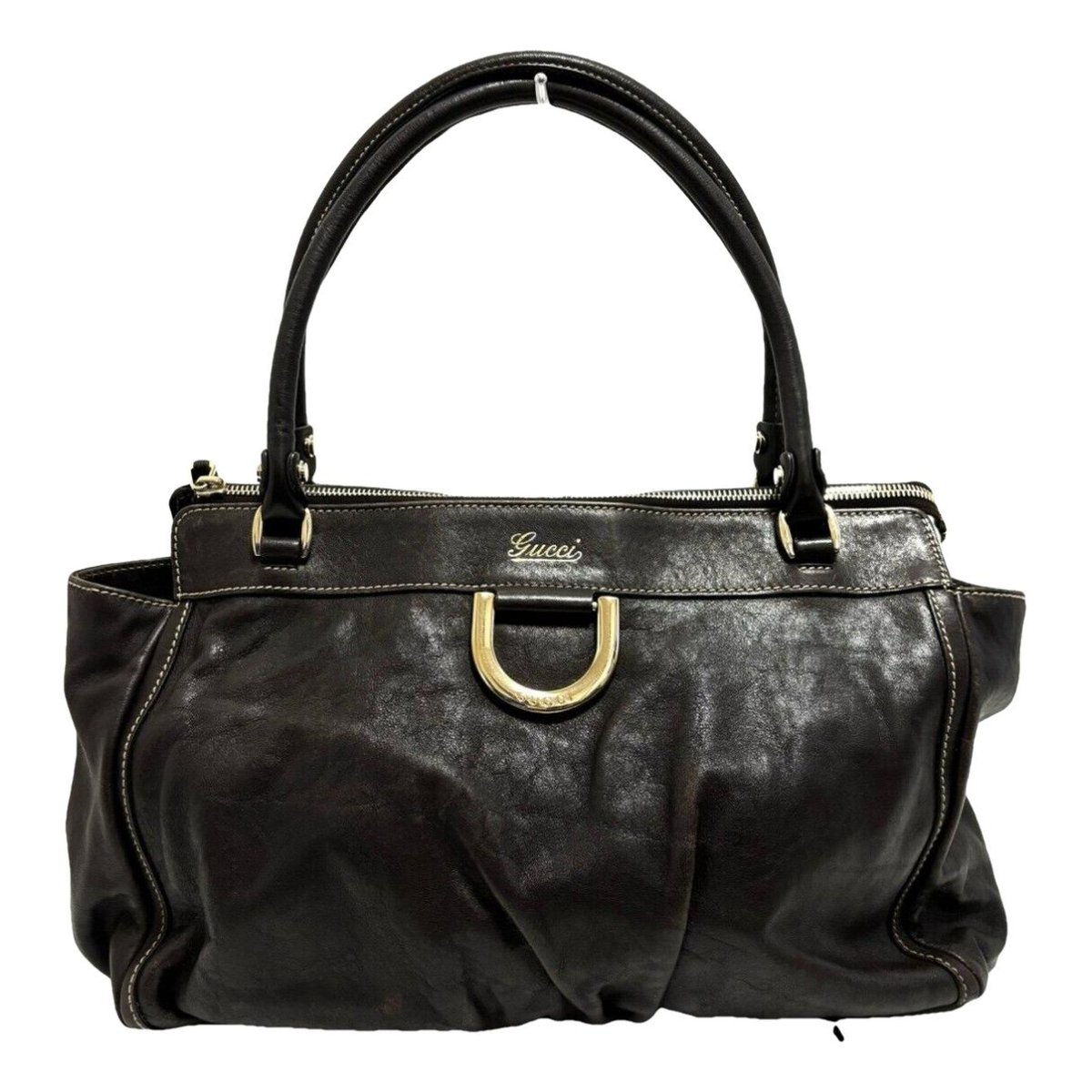 Abbey leather handbag