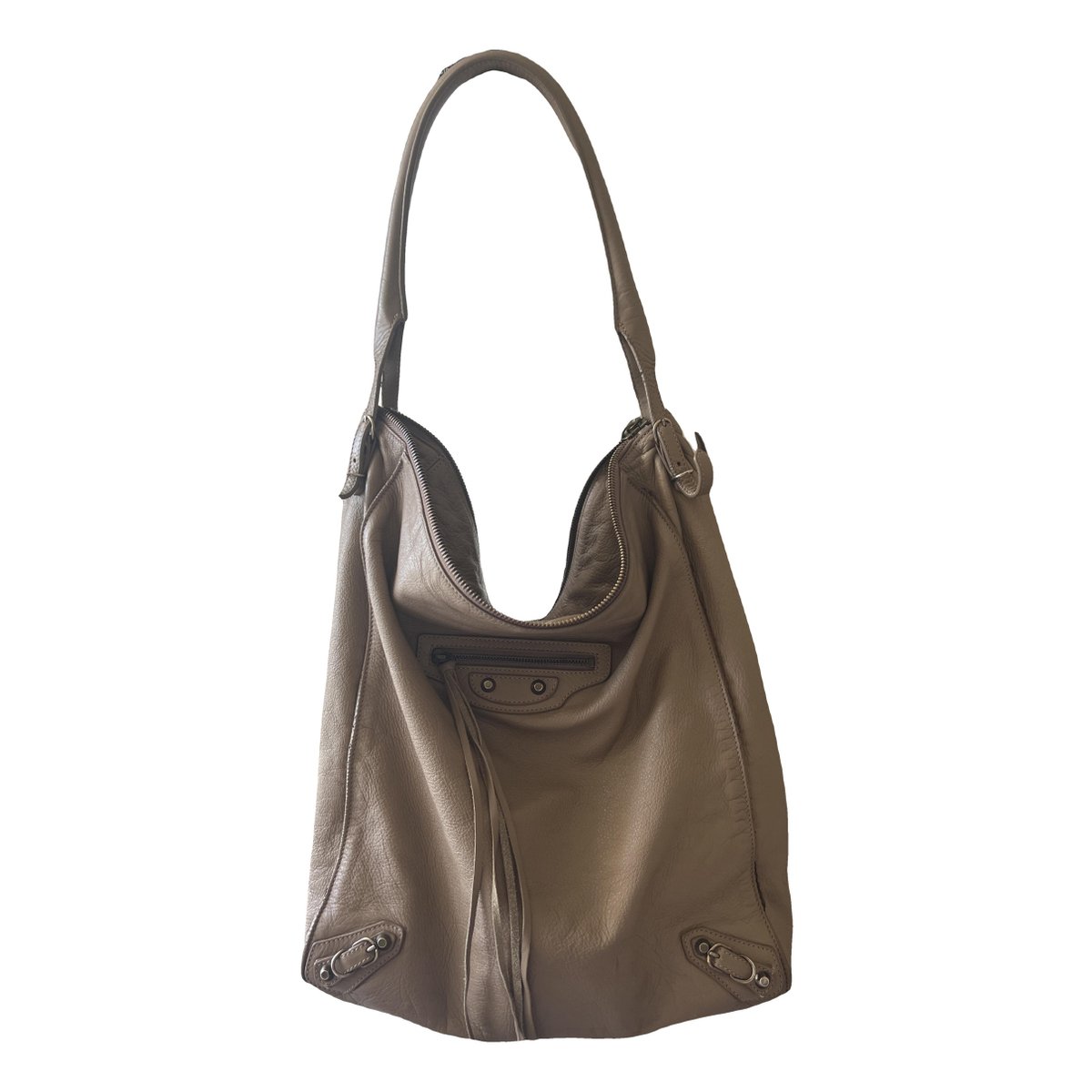 Courier XL leather handbag