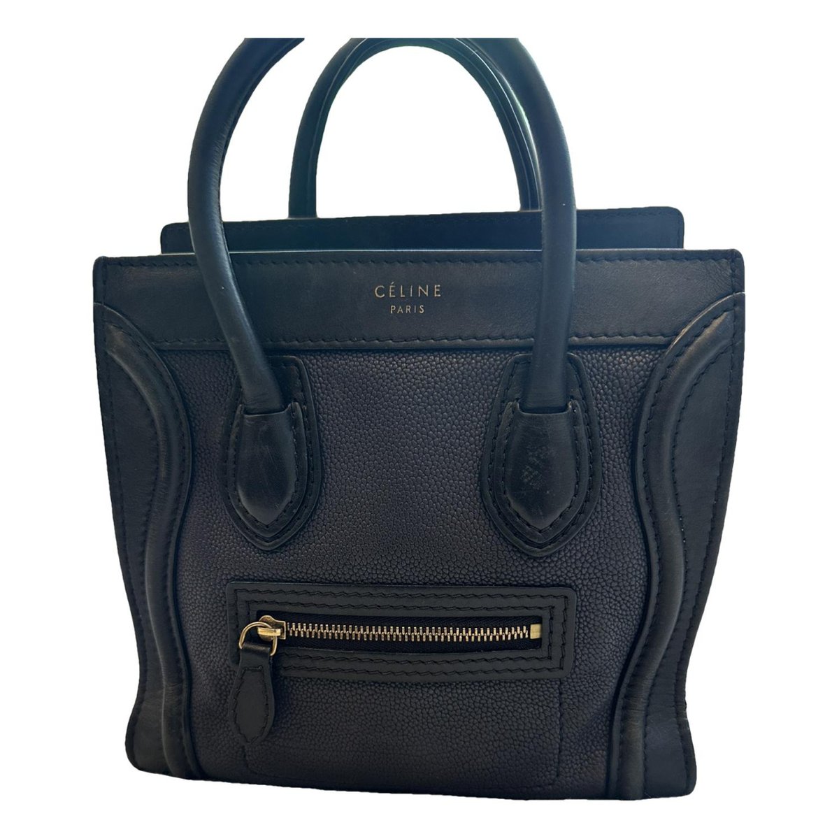 Nano Luggage leather handbag