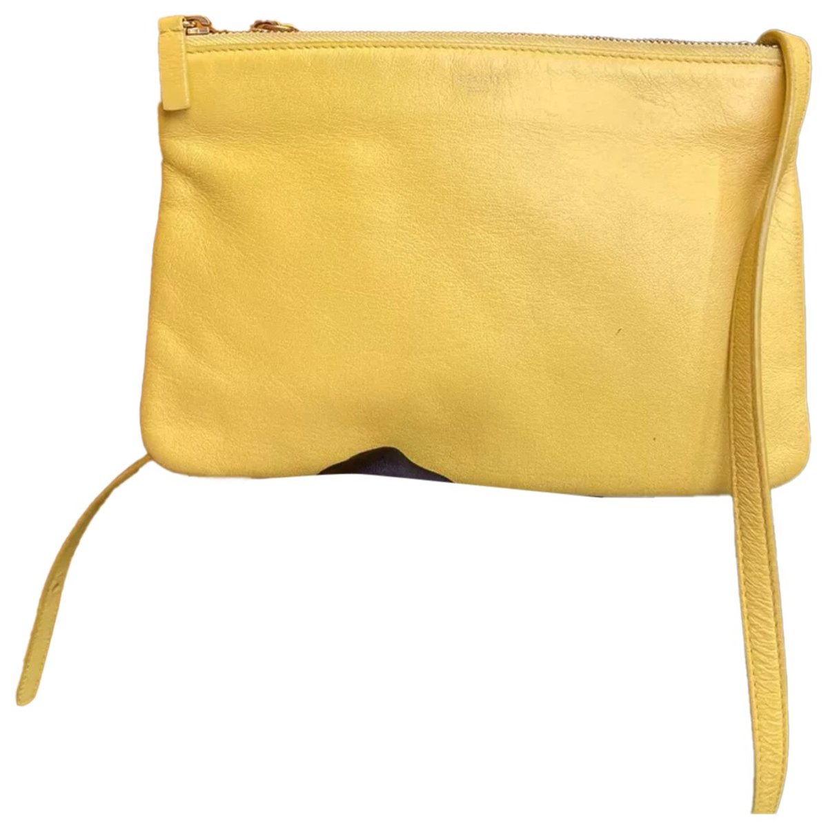 Trio leather crossbody bag