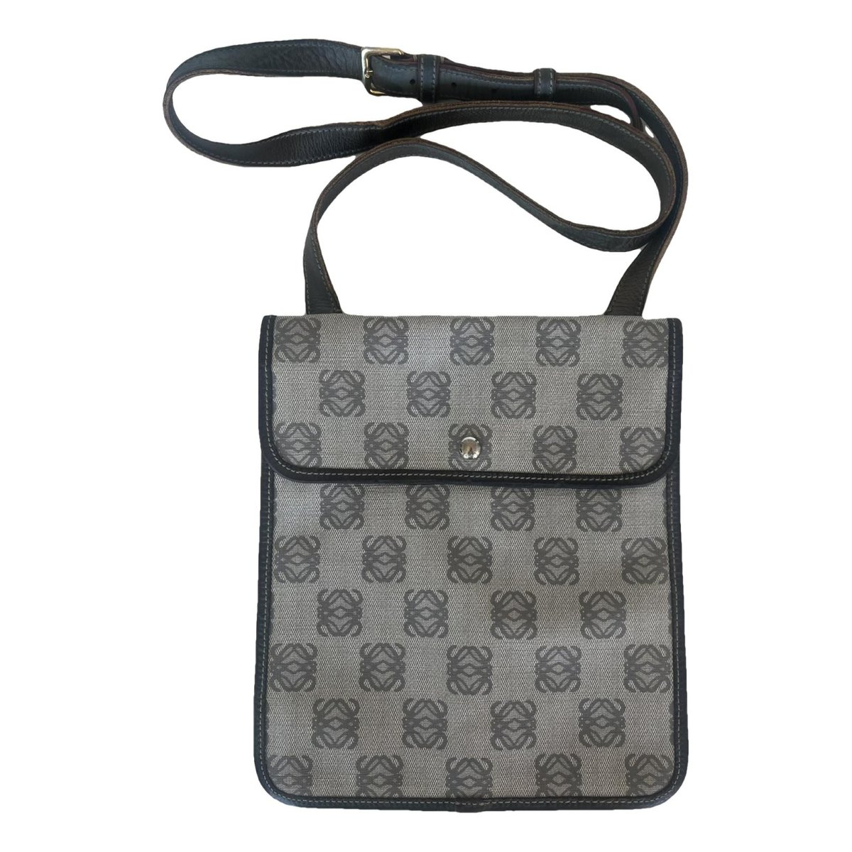 Anagram cloth crossbody bag