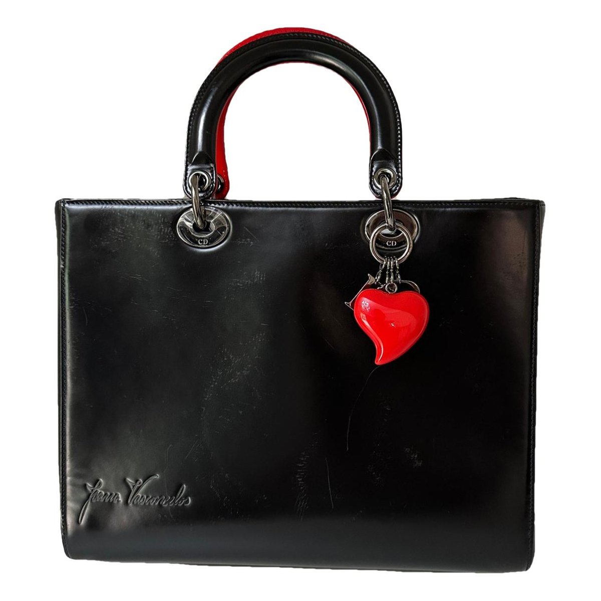 Lady Dior leather handbag