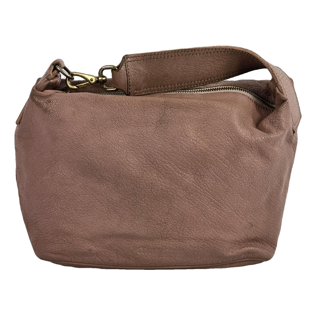 Miu Spirit leather tote