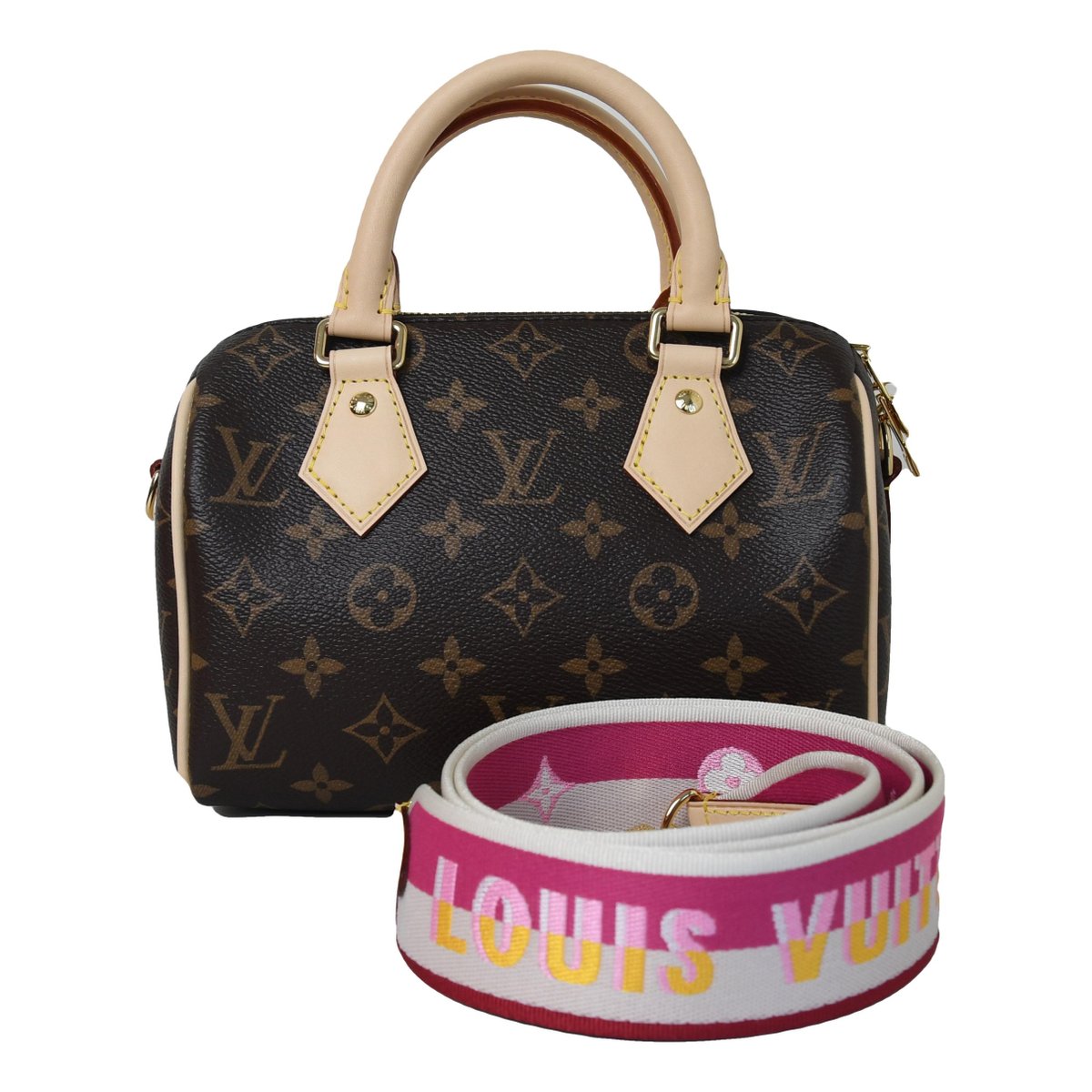 Speedy Bandoulière leather bag