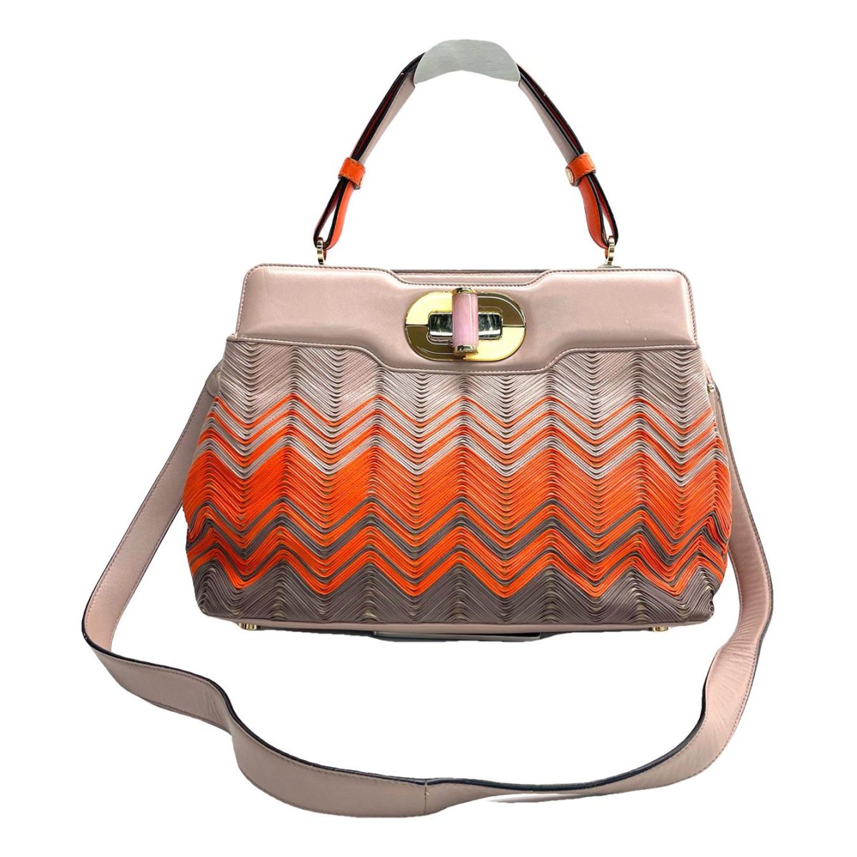 Isabella Rossellini leather handbag