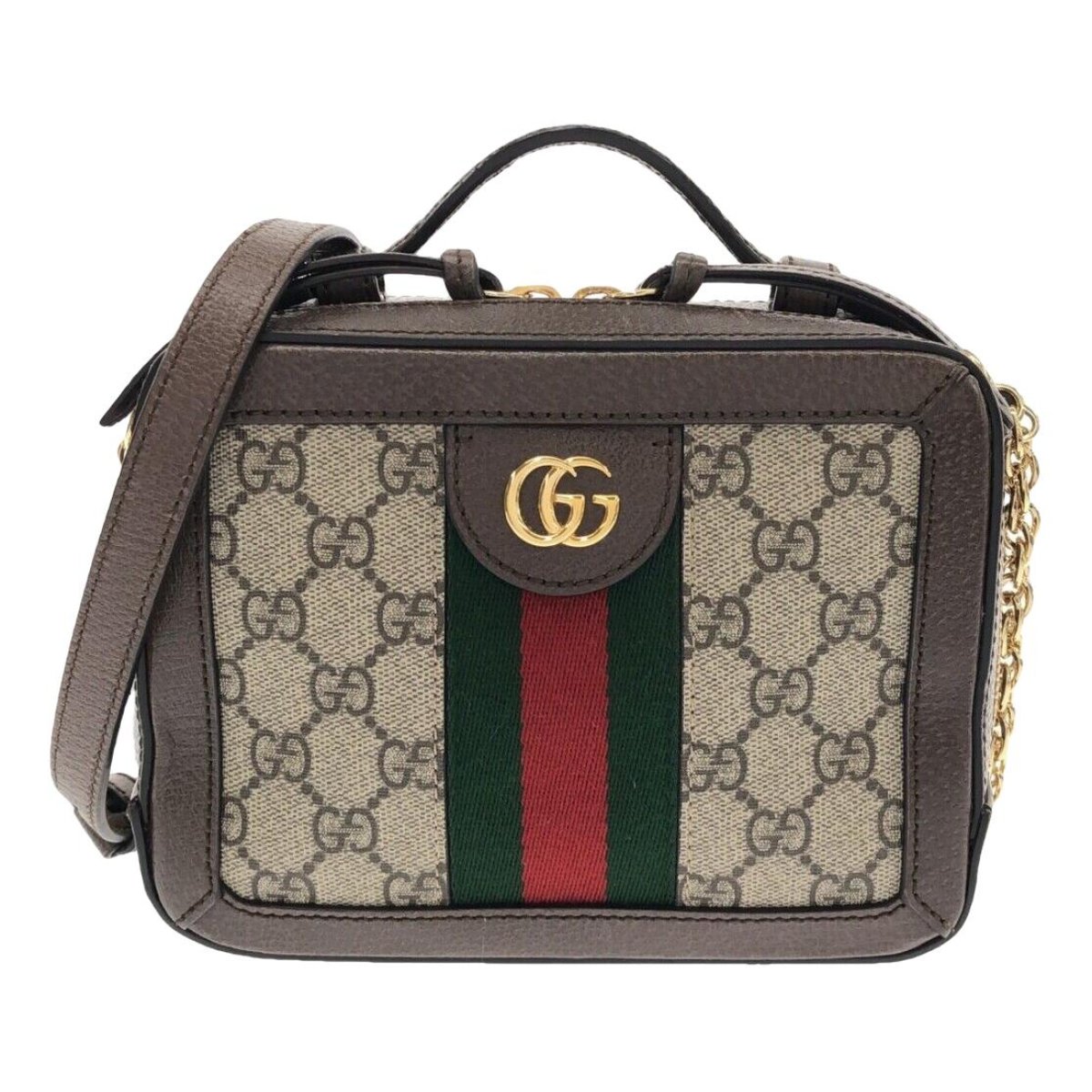 Ophidia leather handbag