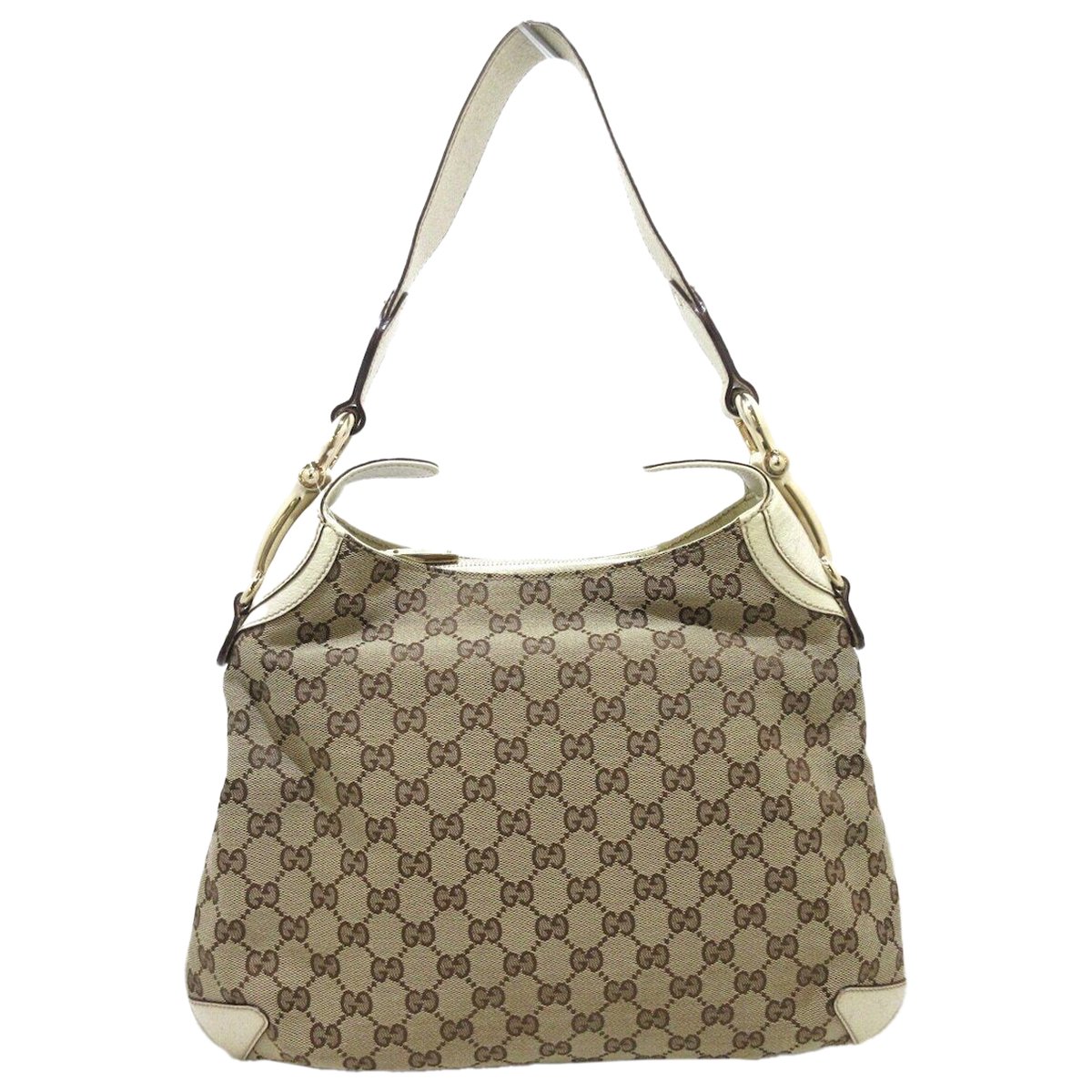 Horsebit Chain leather handbag