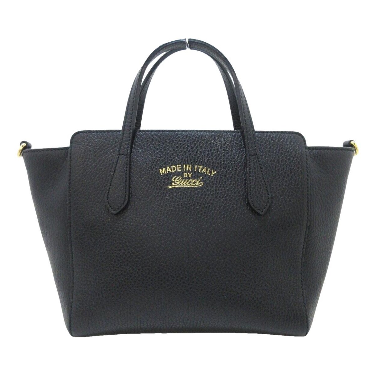 Swing leather handbag