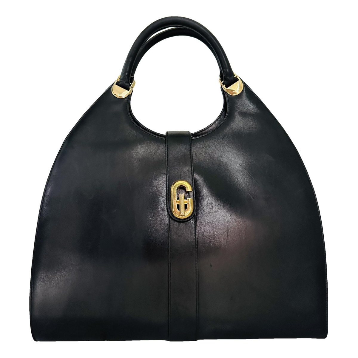 Stirrup leather handbag