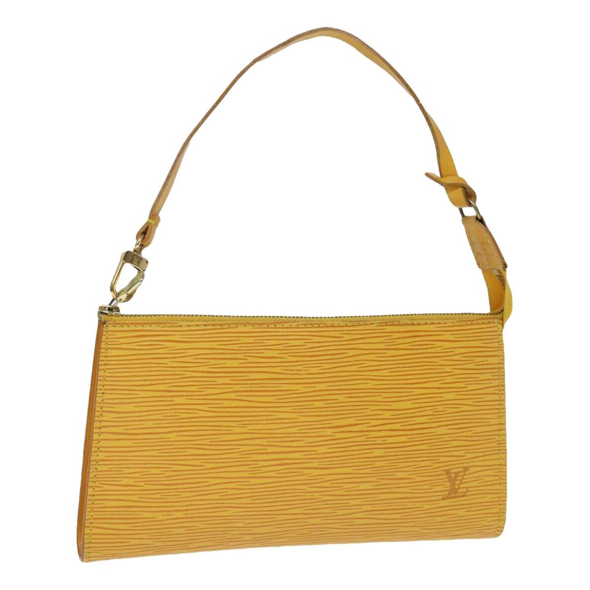 Pochette Accessoire leather clutch bag