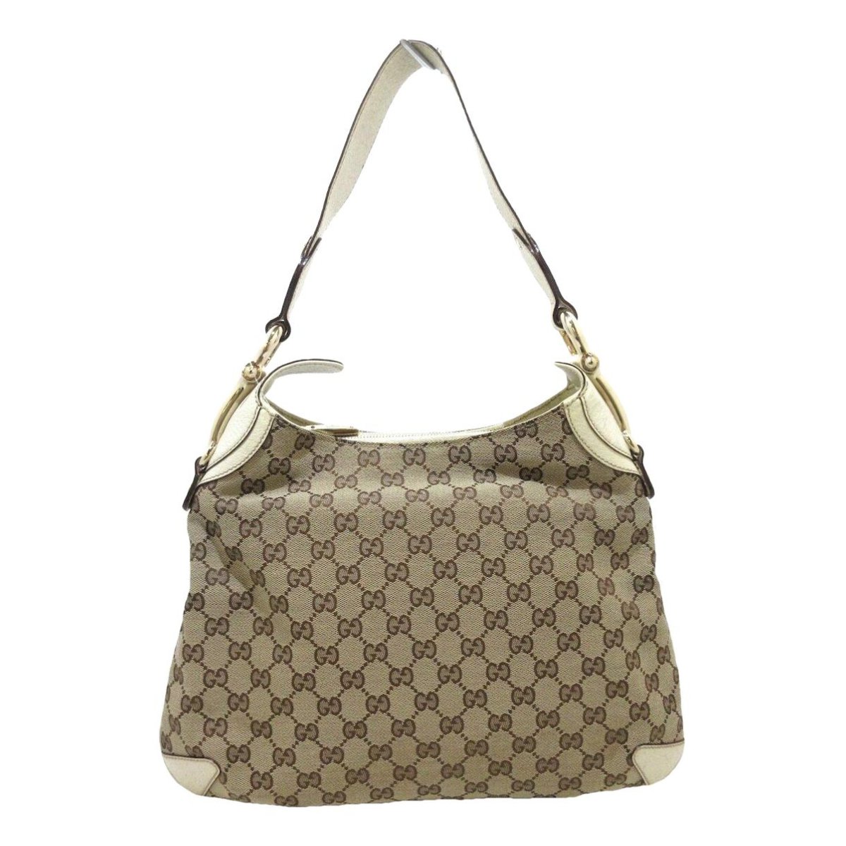 Horsebit Chain leather handbag