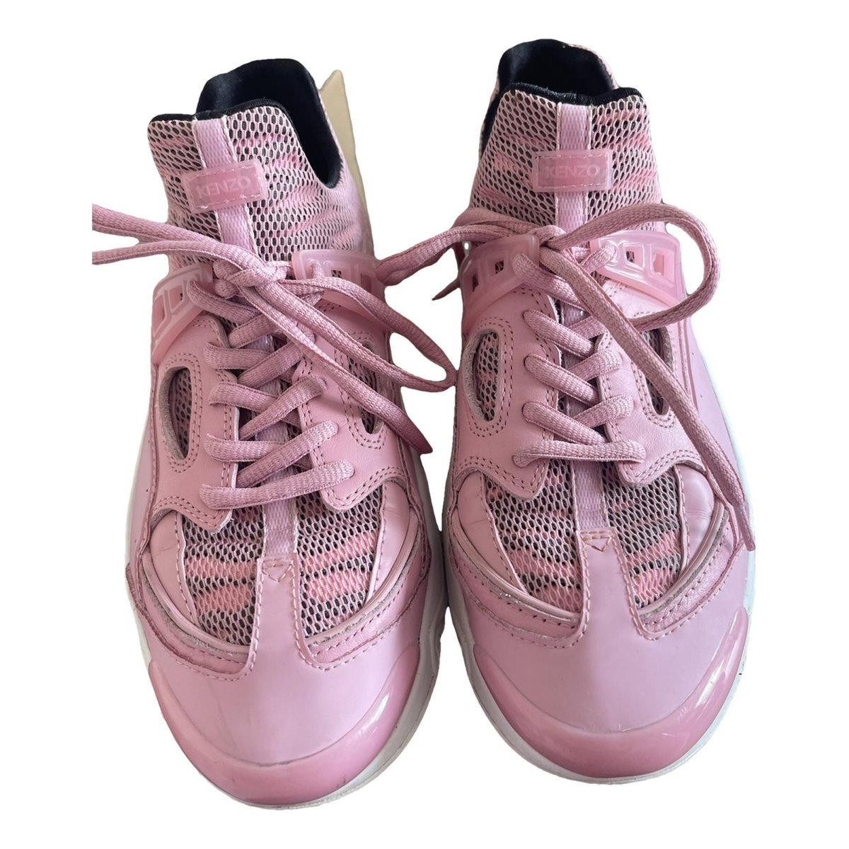 Sonic leather trainers