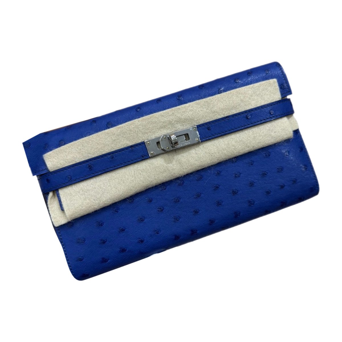 Kelly to go leather clutch bag