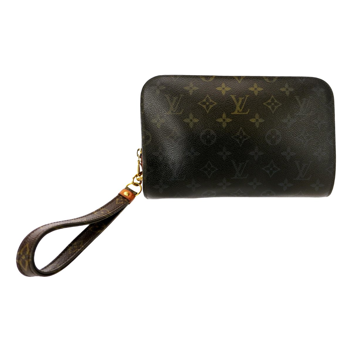 Orsay leather clutch bag