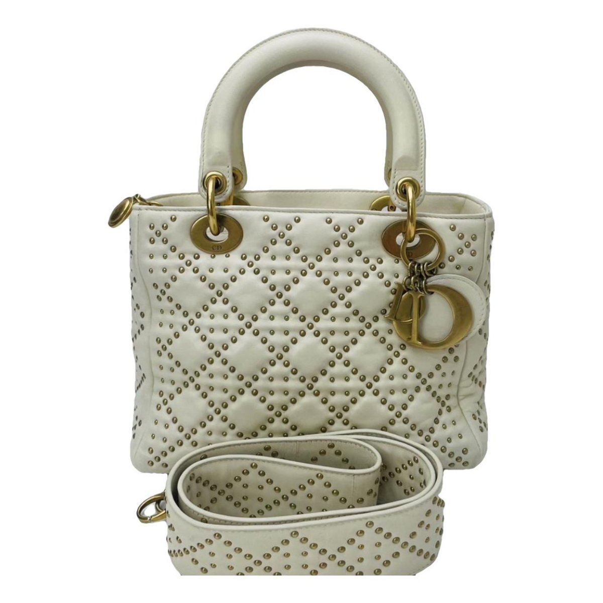 Lady Dior leather handbag