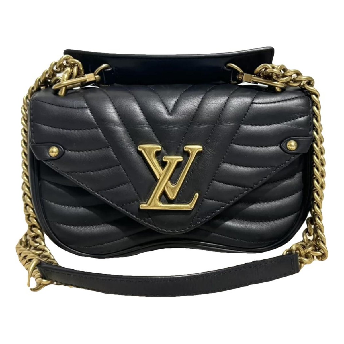 New Wave leather handbag