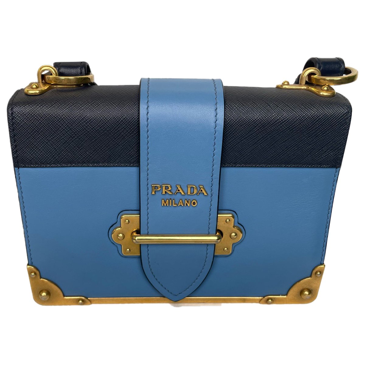 Cahier leather crossbody bag