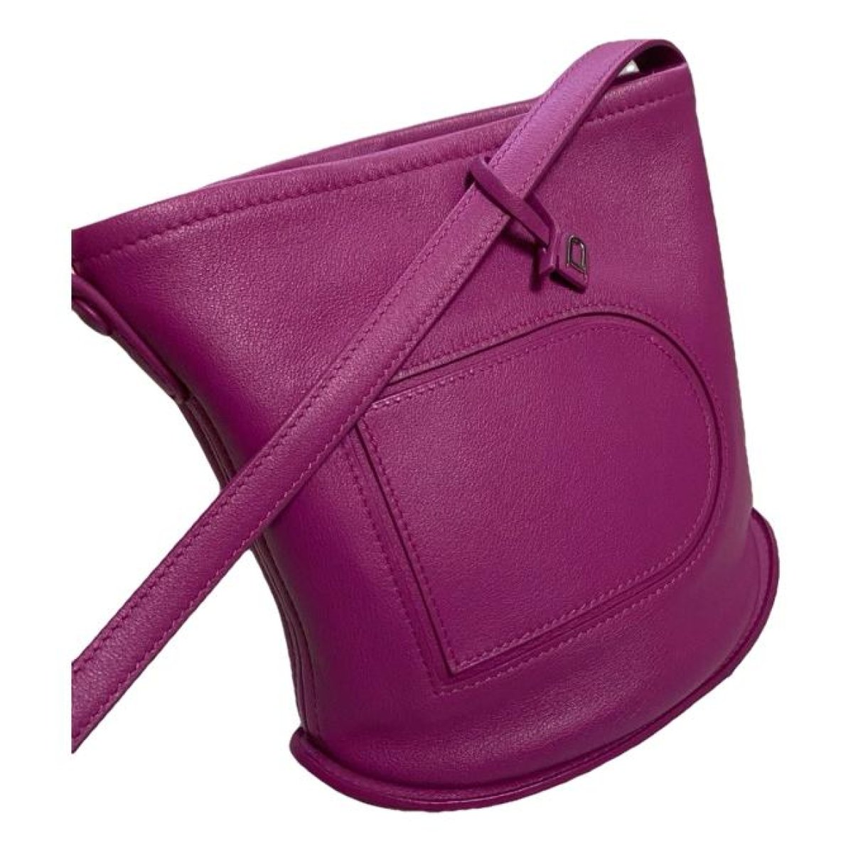 Pin leather crossbody bag