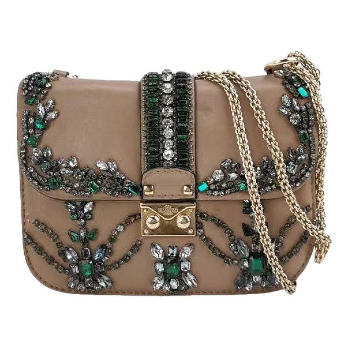 Guitar Rockstud leather handbag