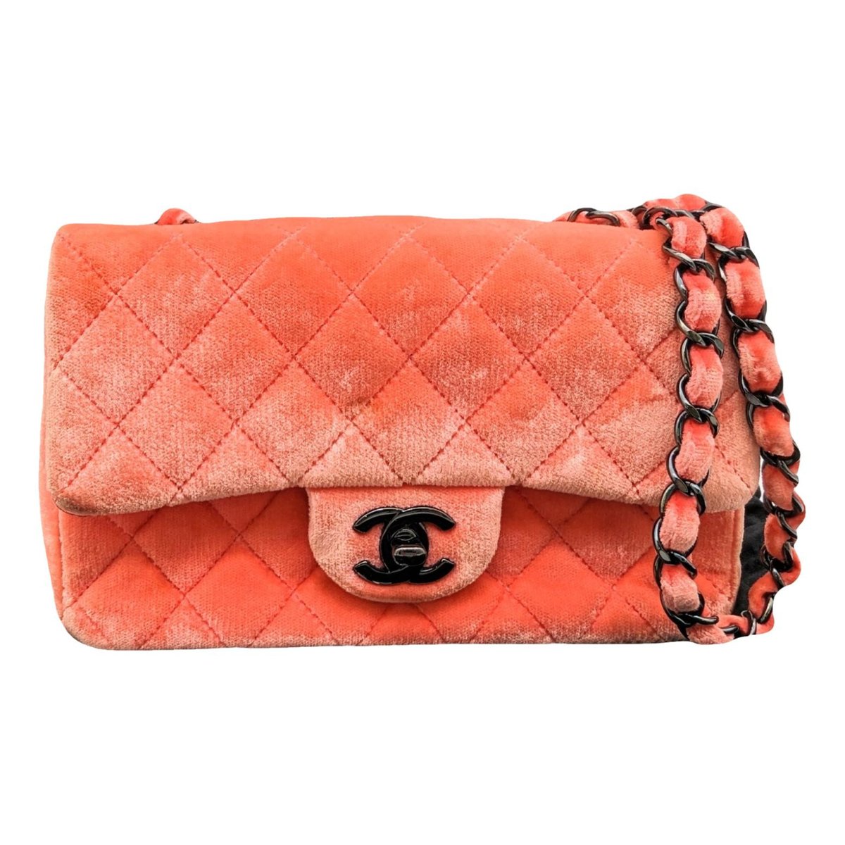 Timeless/Classique velvet crossbody bag