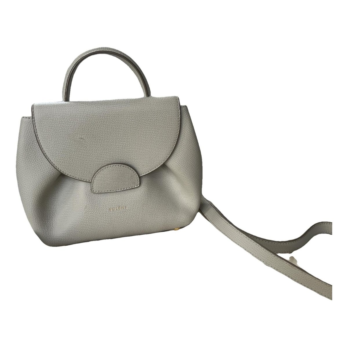 Numéro un nano leather crossbody bag