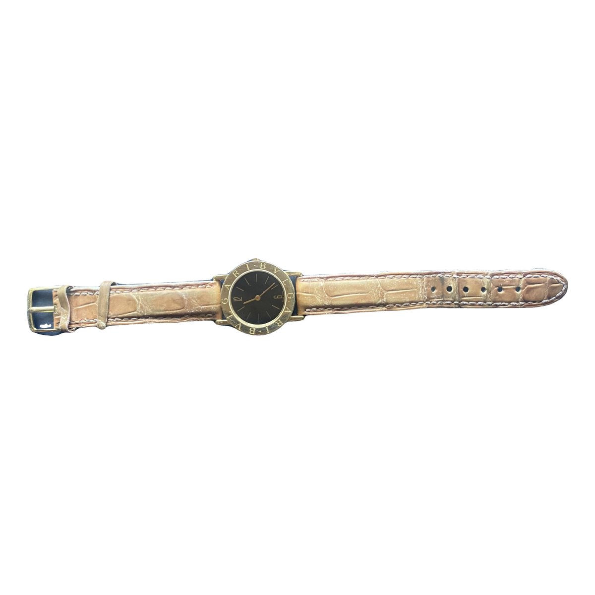 Bulgari yellow gold watch