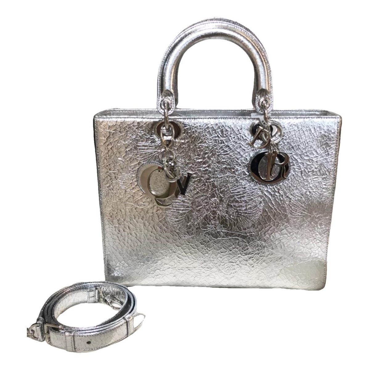 Lady Dior leather handbag