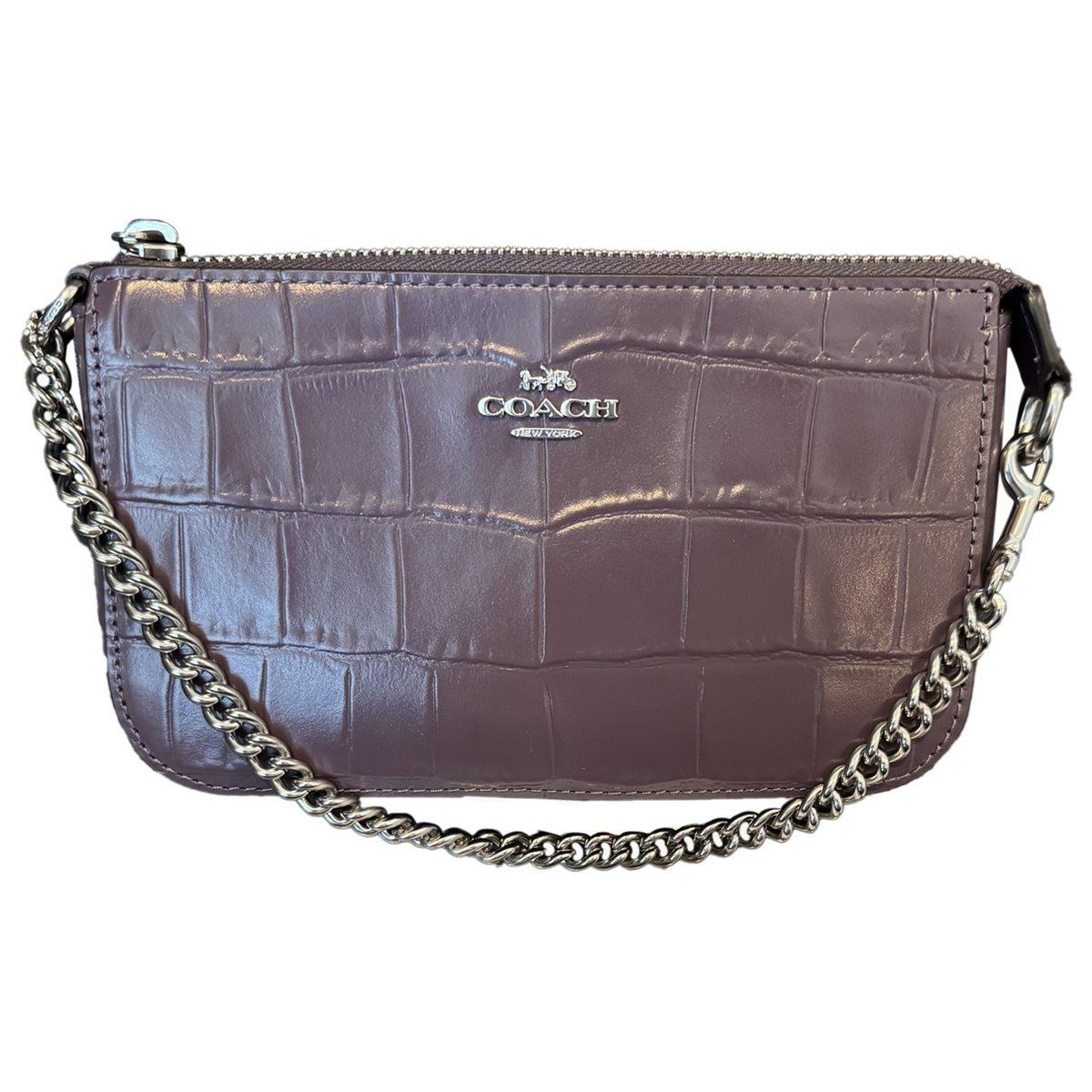 Wristlet nolita 19 leather handbag
