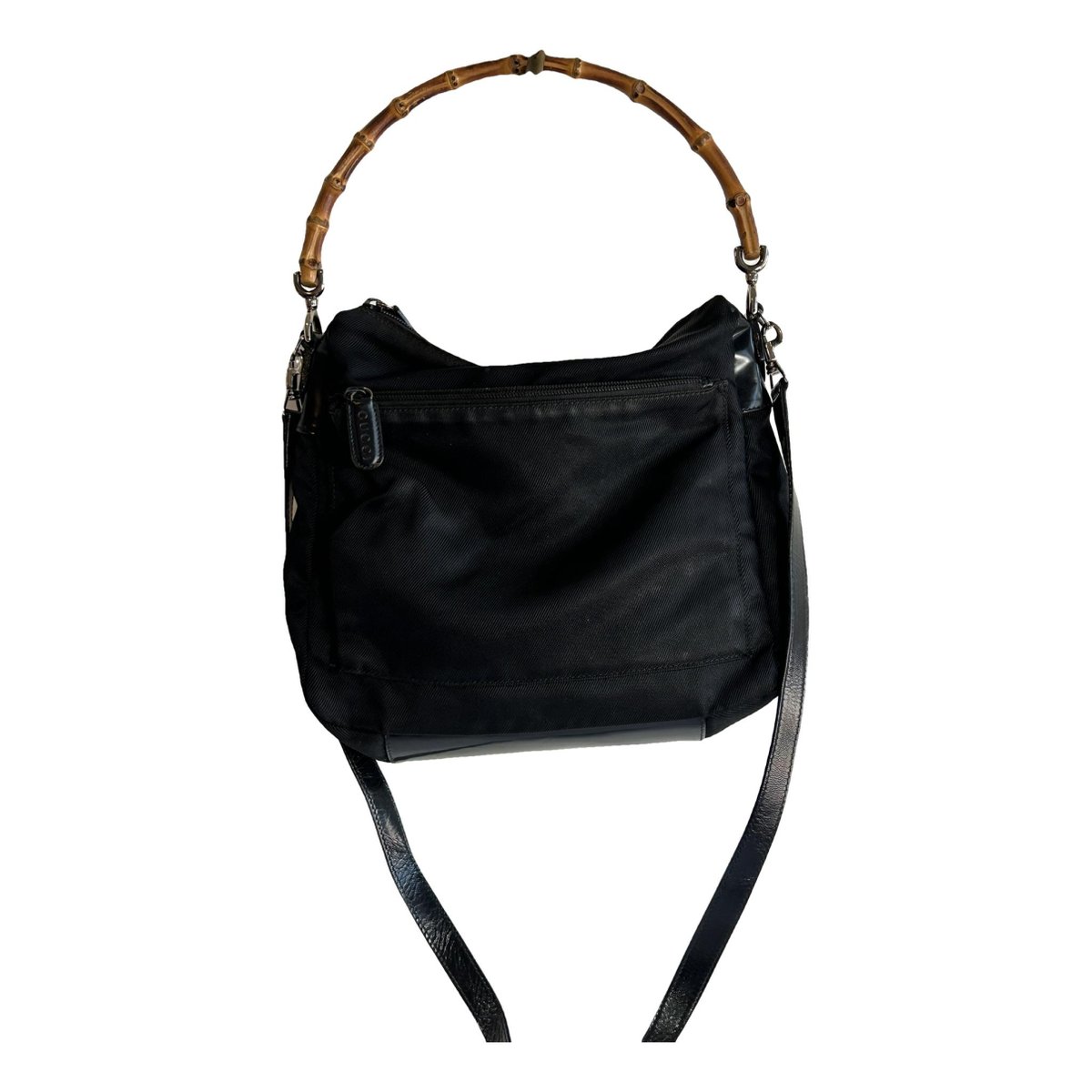 Vintage Bamboo cloth handbag