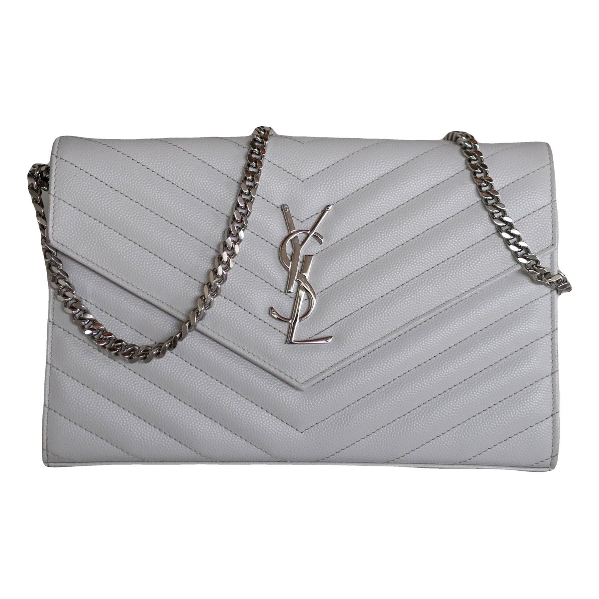 Envelope leather crossbody bag