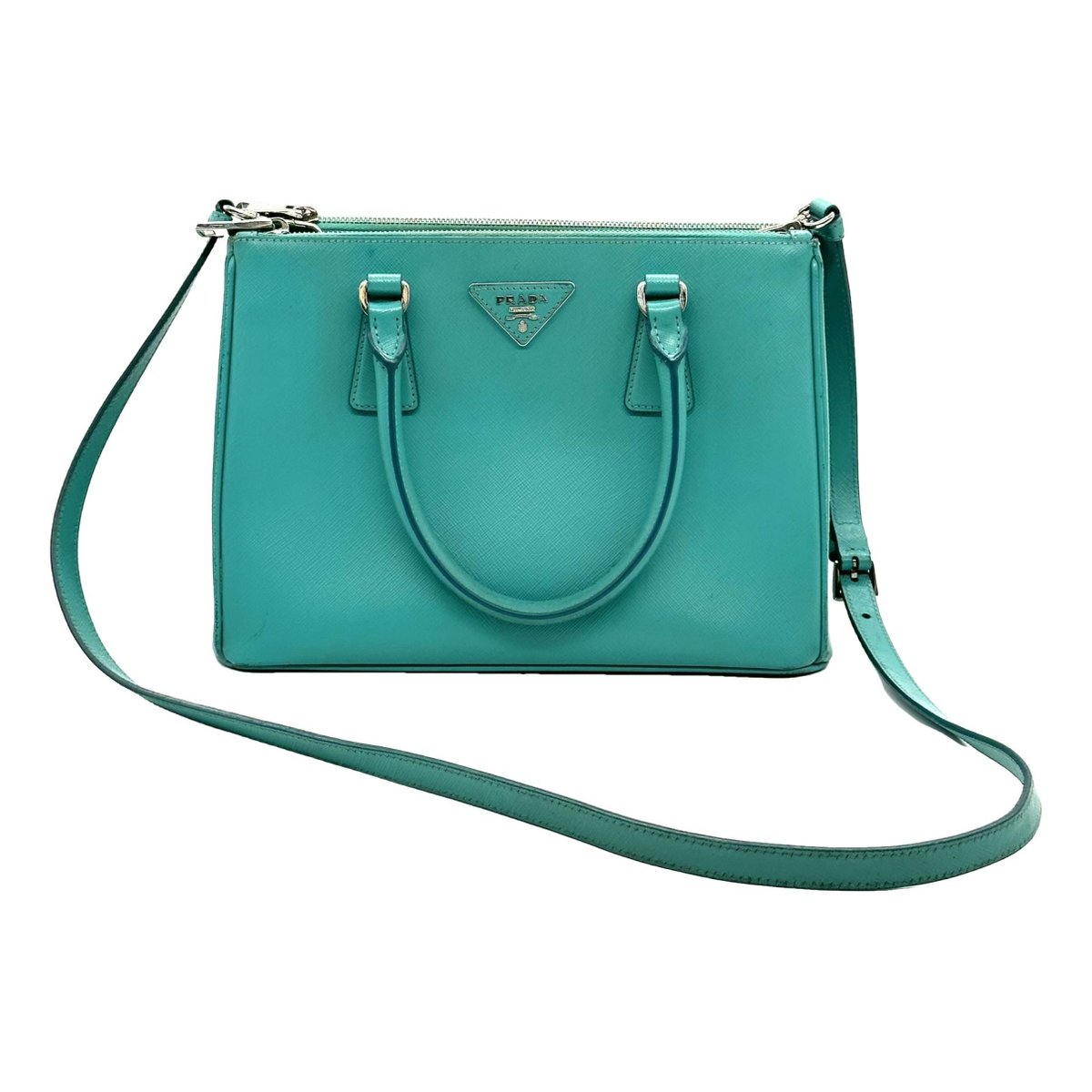 Galleria leather handbag