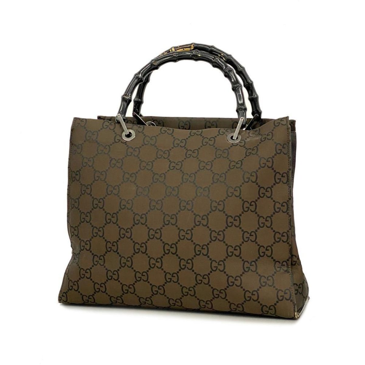 Bamboo glitter handbag