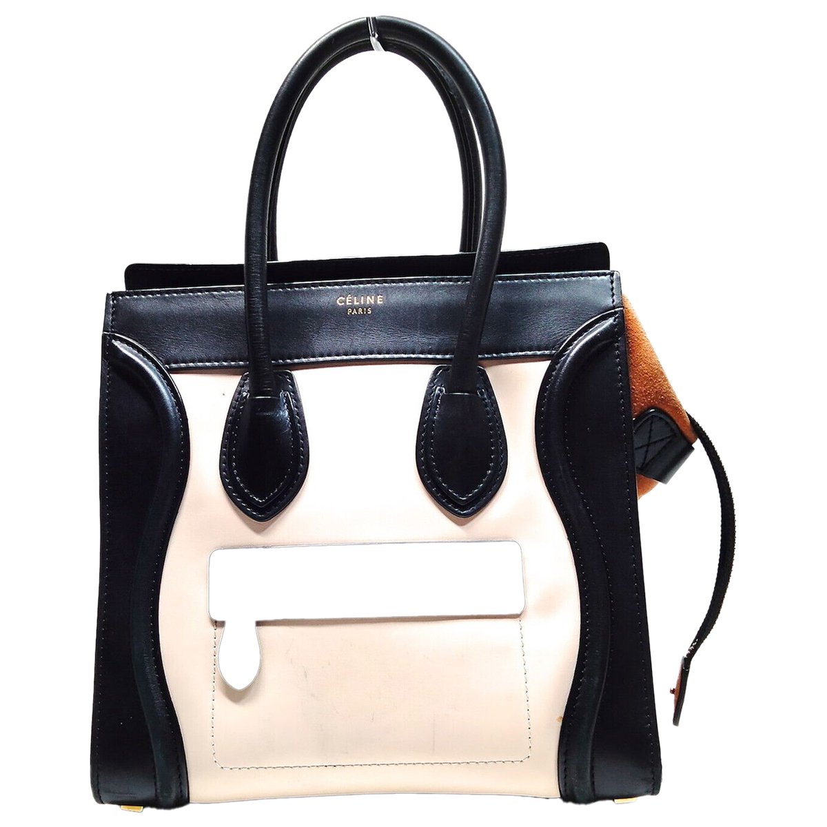 Luggage leather handbag