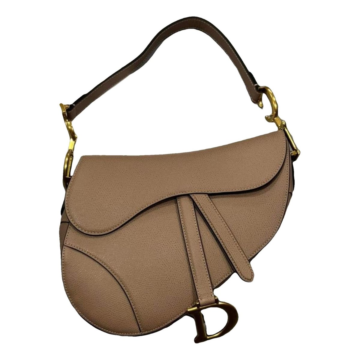 Saddle leather handbag