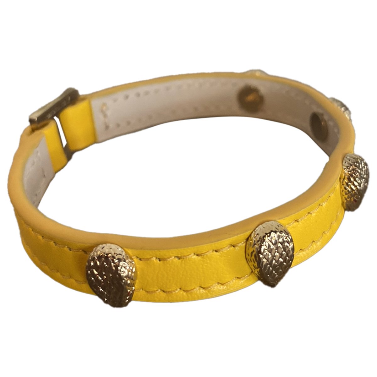 Serpenti leather bracelet