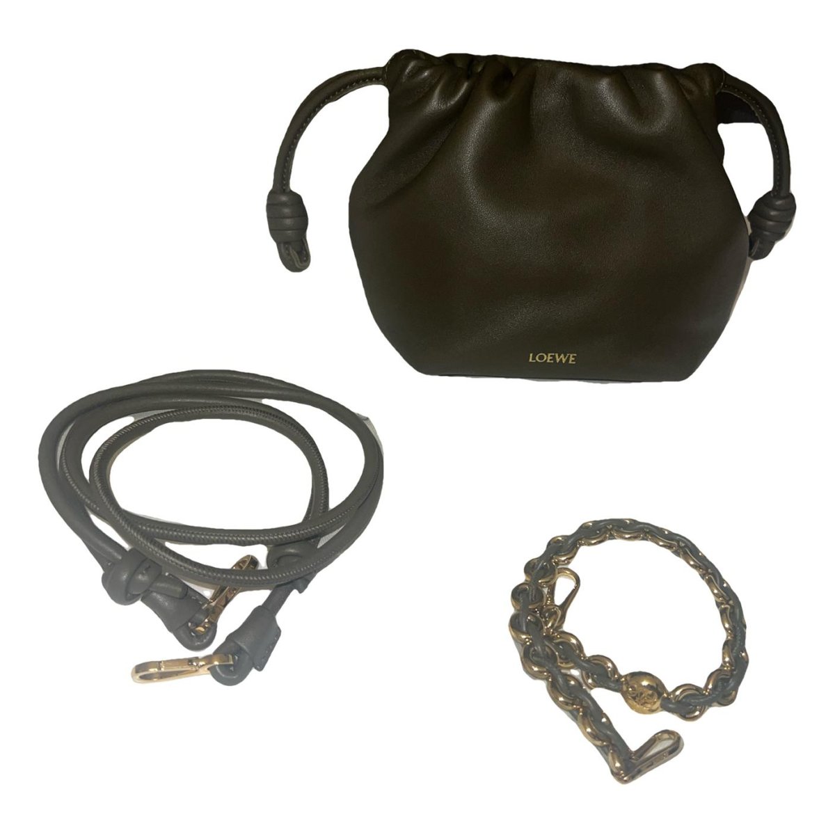 Flamenco Chain leather crossbody bag