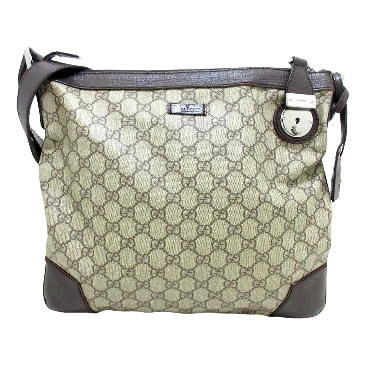 Ophidia GG Supreme leather handbag