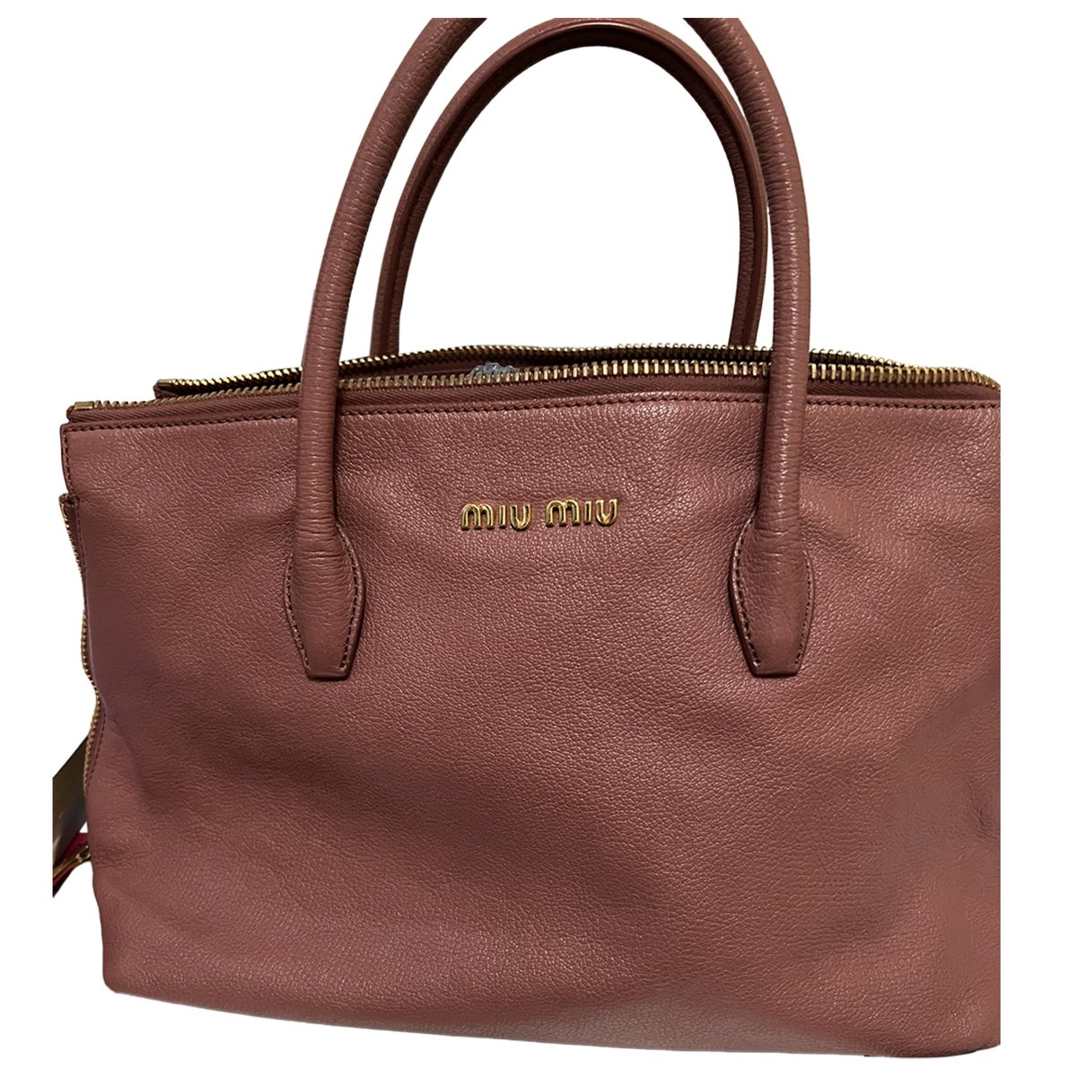 Vitello leather handbag