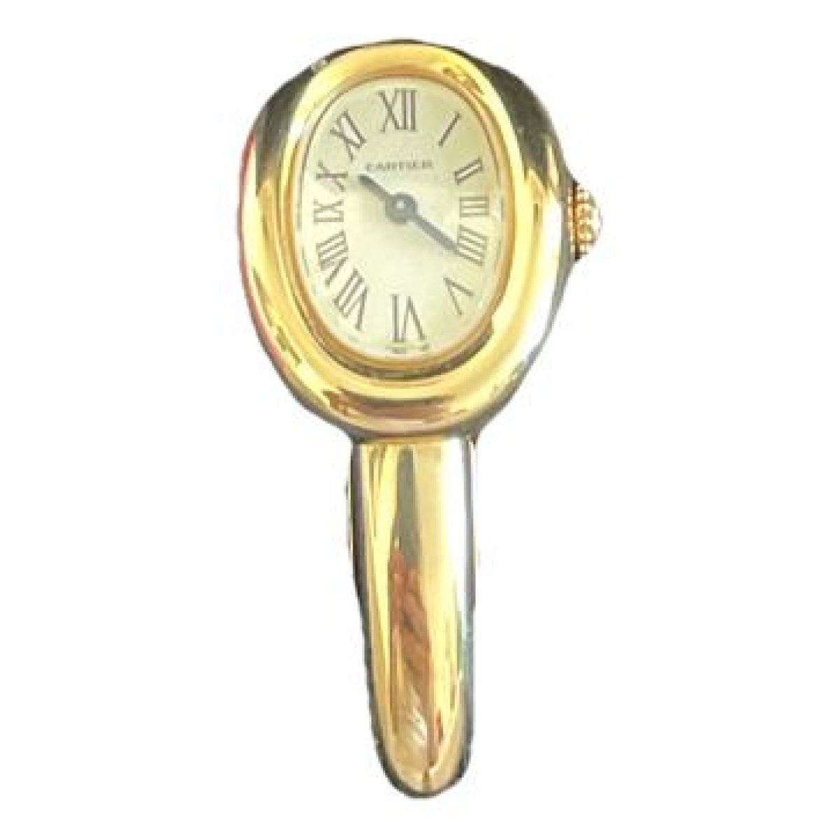 Baignoire yellow gold watch