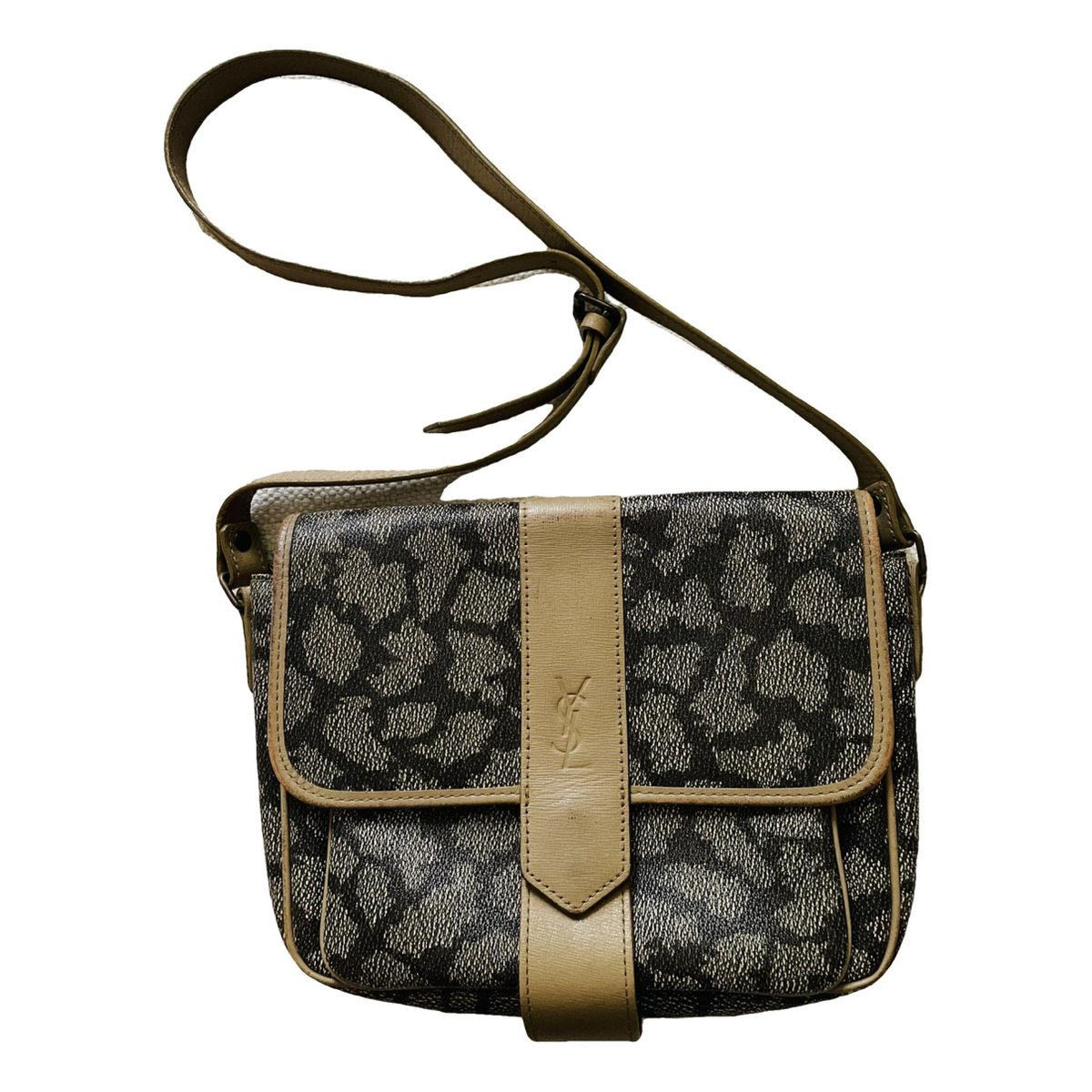 Messenger leather handbag