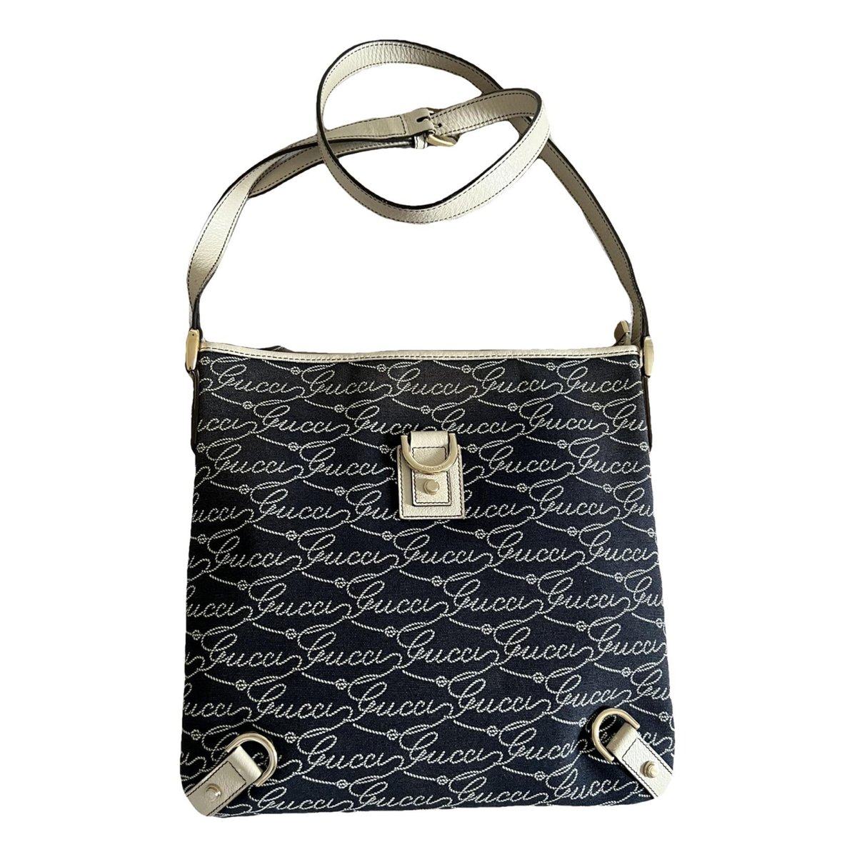 Horsebit 1955 Messenger cloth handbag