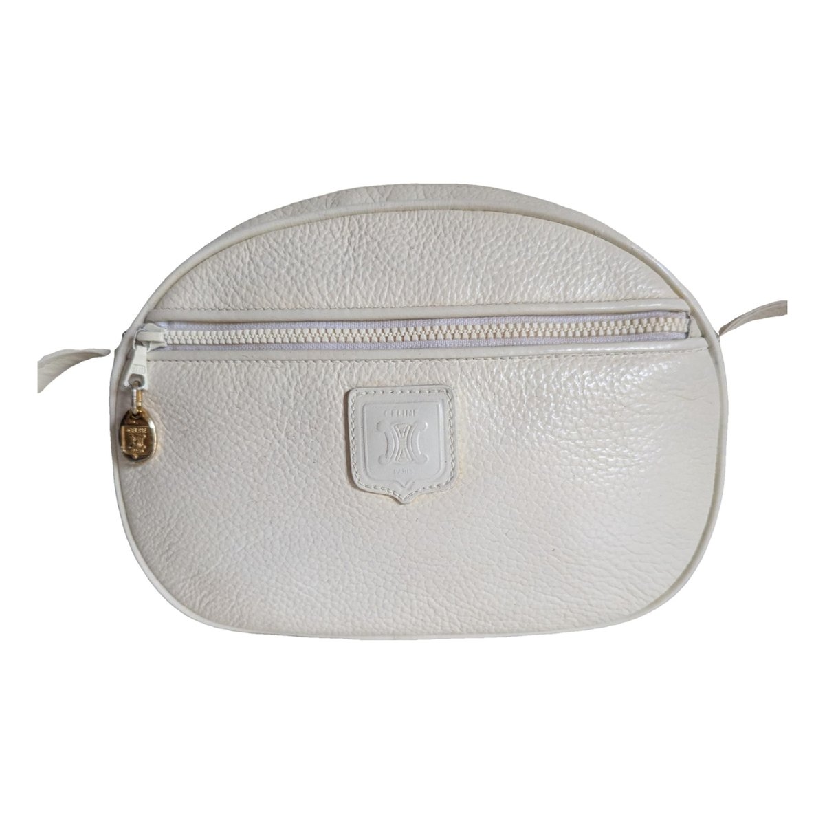 Charm leather crossbody bag