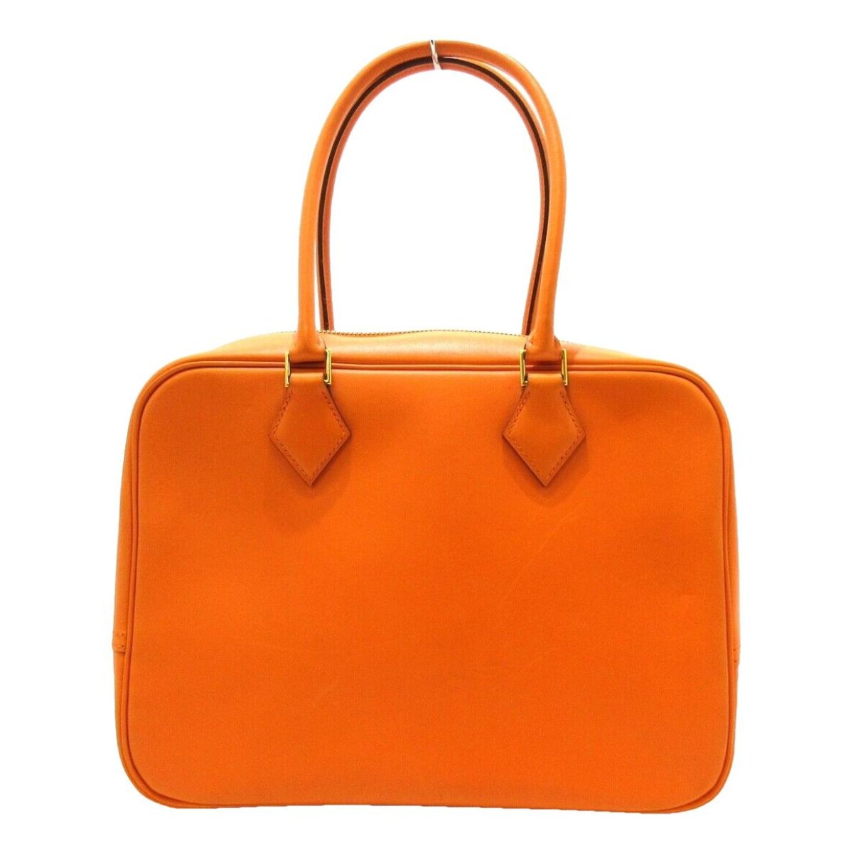 Plume leather handbag