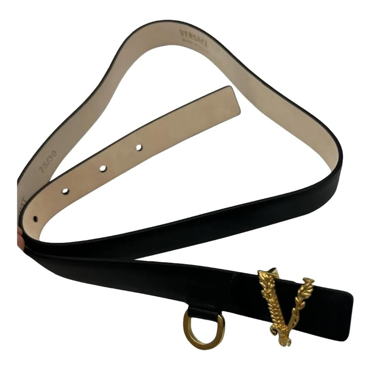 Virtus leather belt